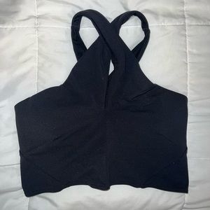 Lululemon cross neck sports bra size 6